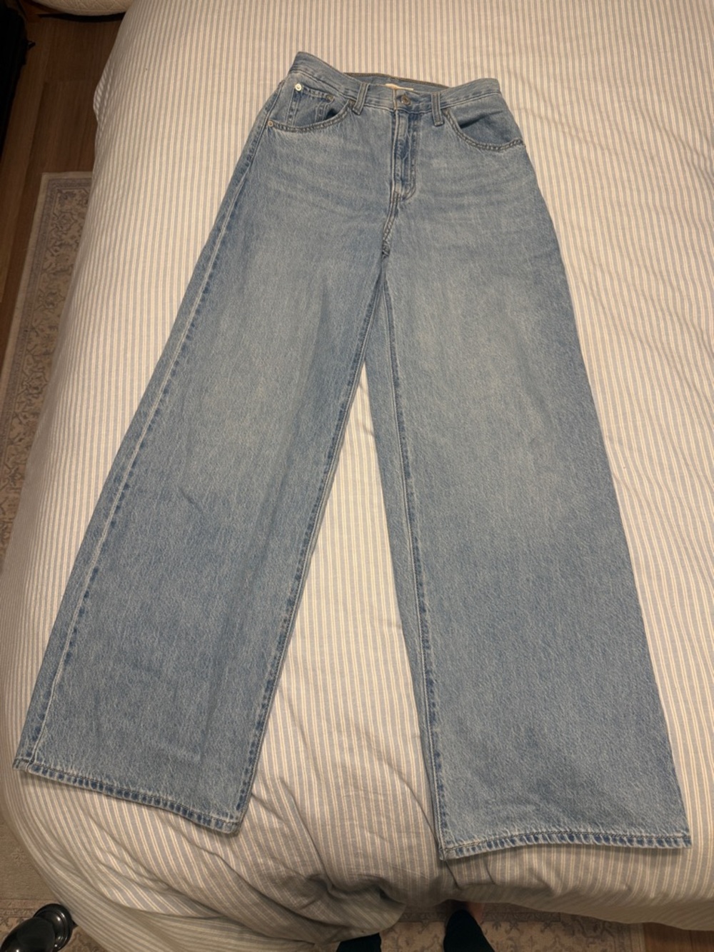 Cinch Light Blue Wide-Leg Jeans